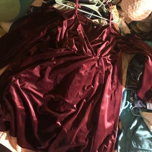 Torrid cold shoulder dress